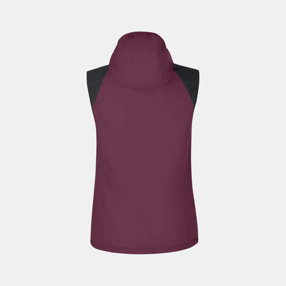 RISE HOODED VEST WOMAN