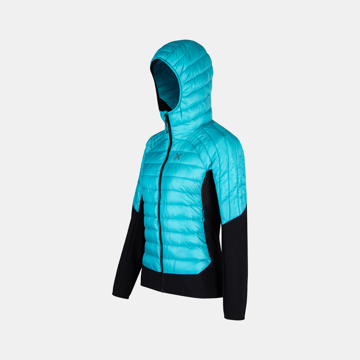 PEAK HYBRID HOODED JACKET WOMAN