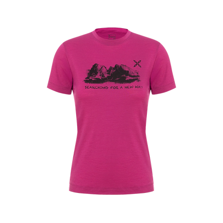 PEAKS MERINO T-SHIRT WOMAN