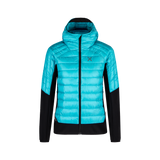 PEAK HYBRID HOODED JACKET WOMAN